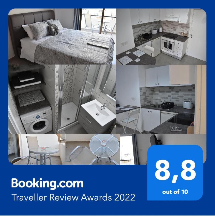 Marias Apartment - In City Centre,Near Beach 拉纳卡 外观 照片